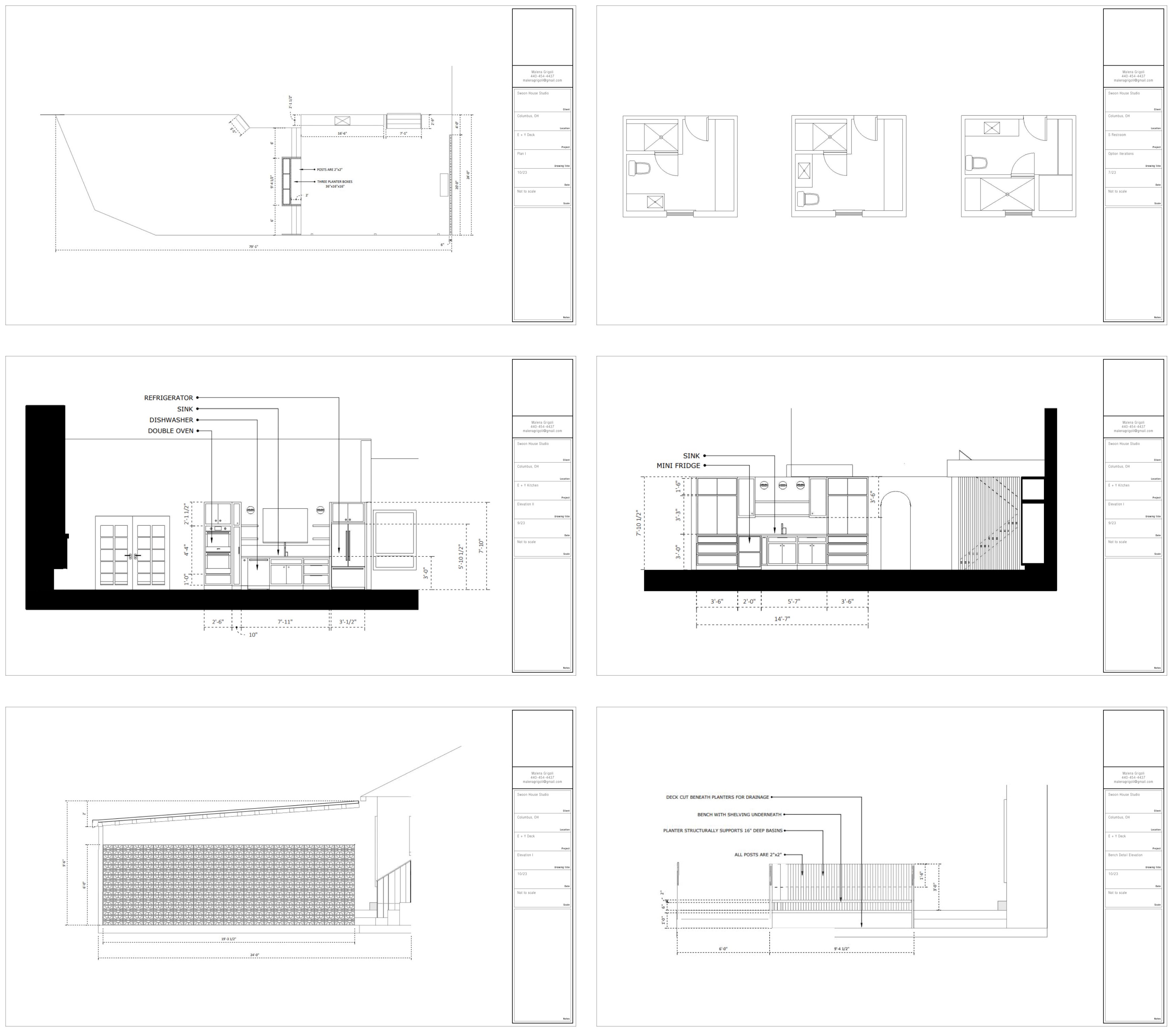 technical drawings